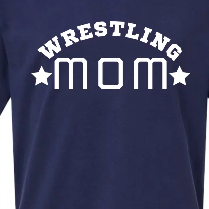 Wrestling Mom Wrestling Mama Cute Mom Life Wrestling Wrestling Mom Wrestling Mam Sueded Cloud Jersey T-Shirt