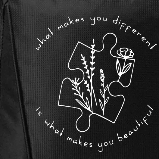 What Makes You Beautiful Autism Awareness City Backpack