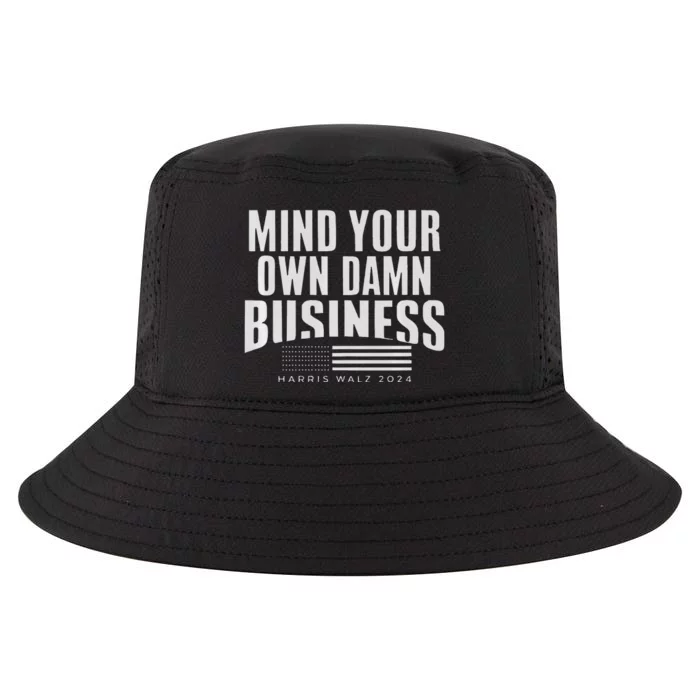 Walz Mind Your Own Damn Business Harris Waltz Premium Cool Comfort Performance Bucket Hat