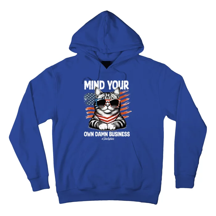 Walz Mind Your Own Damn Business Harris Waltz Hoodie