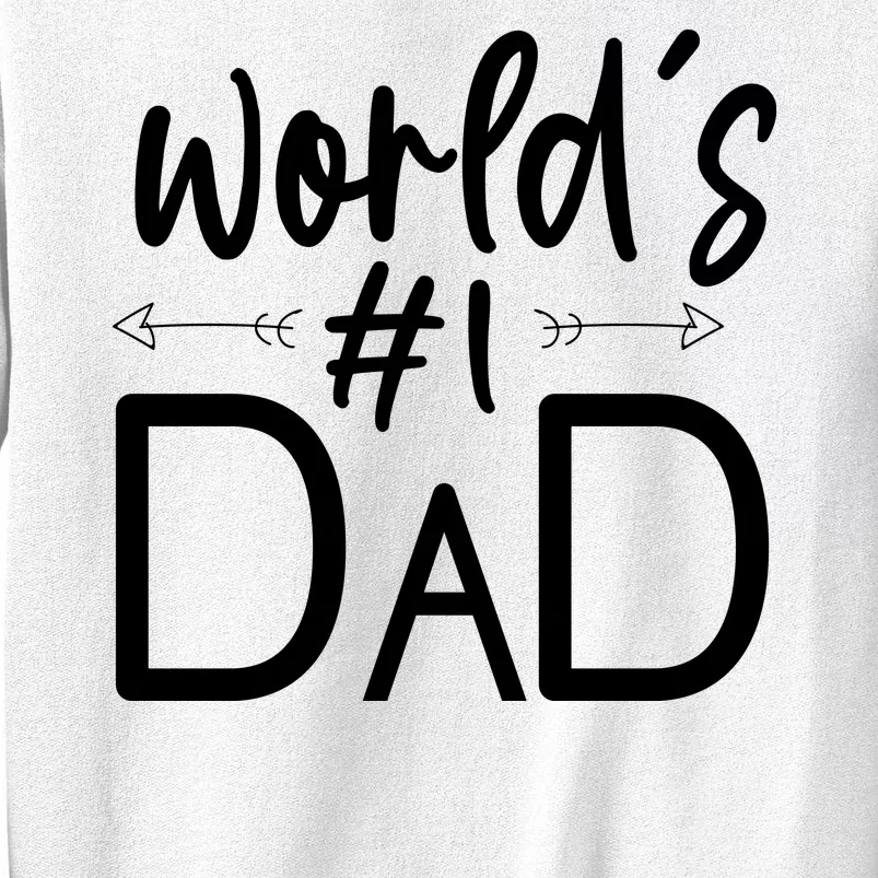 World's No 1 Dad Matching Family Gift Sweatshirt