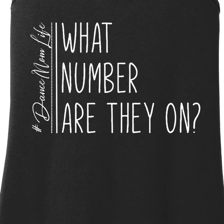 What Number Are We On Funny Cheer Dance Dad Ladies Essential Tank