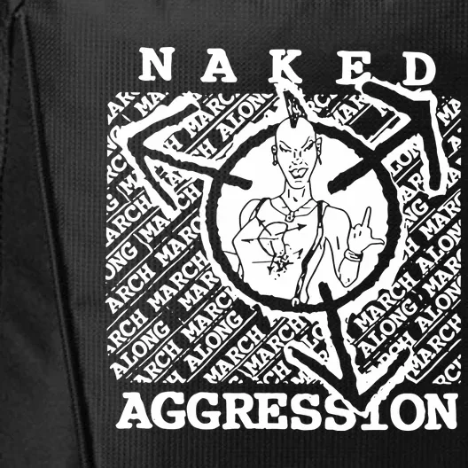 Wearing Naked Aggression City Backpack