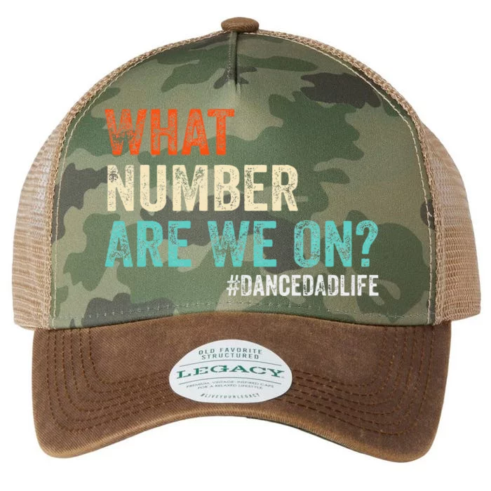 What Number Are We On Dance Dad Life Legacy Tie Dye Trucker Hat