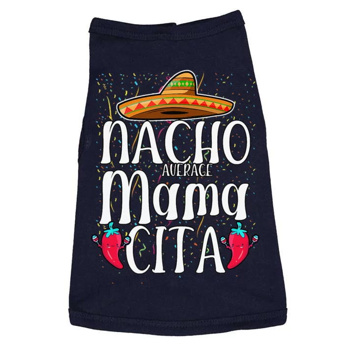 Womens Nacho Average Mamacita Cinco De Mayo Doggie Tank