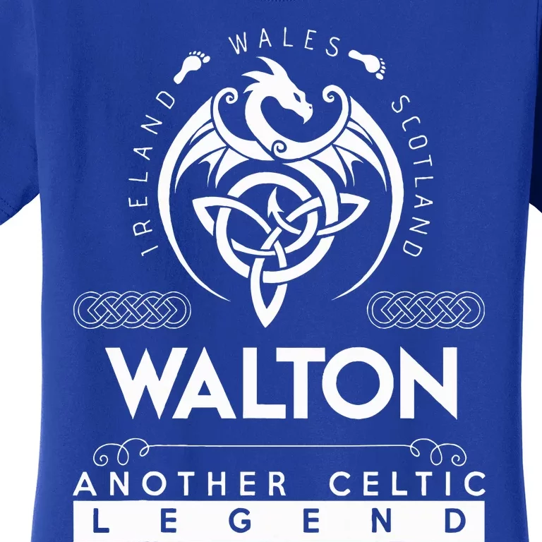 Walton Name Another Celtic Legend Walton Women's T-Shirt