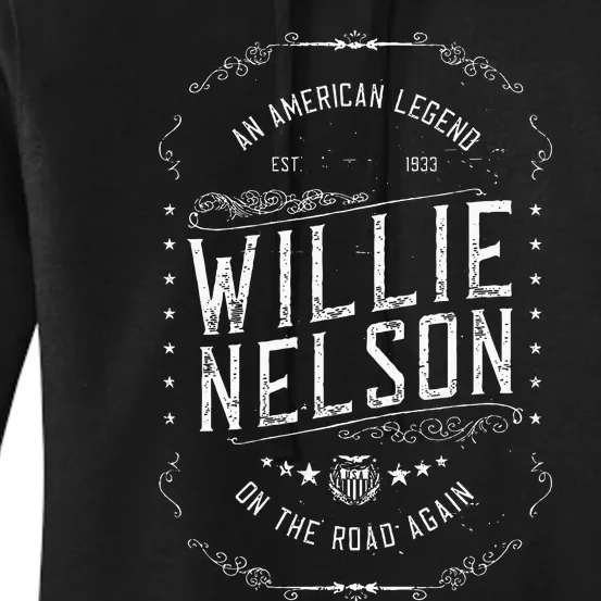 W.I.L.L.I.E Nelson American Legend Women's Pullover Hoodie