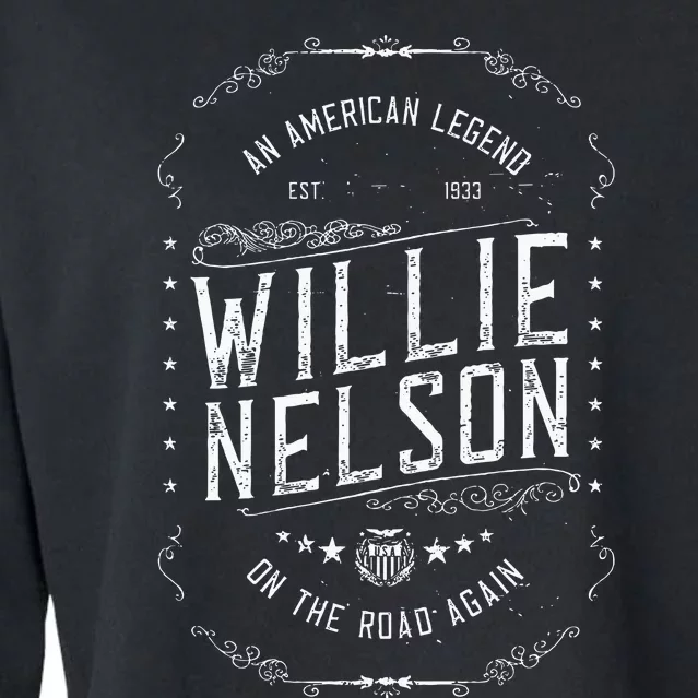 W.I.L.L.I.E Nelson American Legend Cropped Pullover Crew