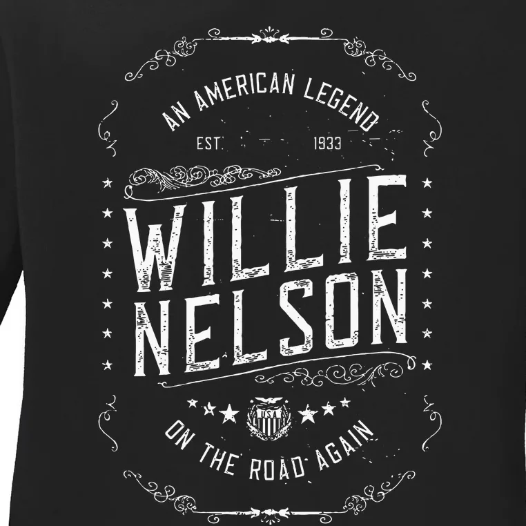 W.I.L.L.I.E Nelson American Legend Ladies Long Sleeve Shirt