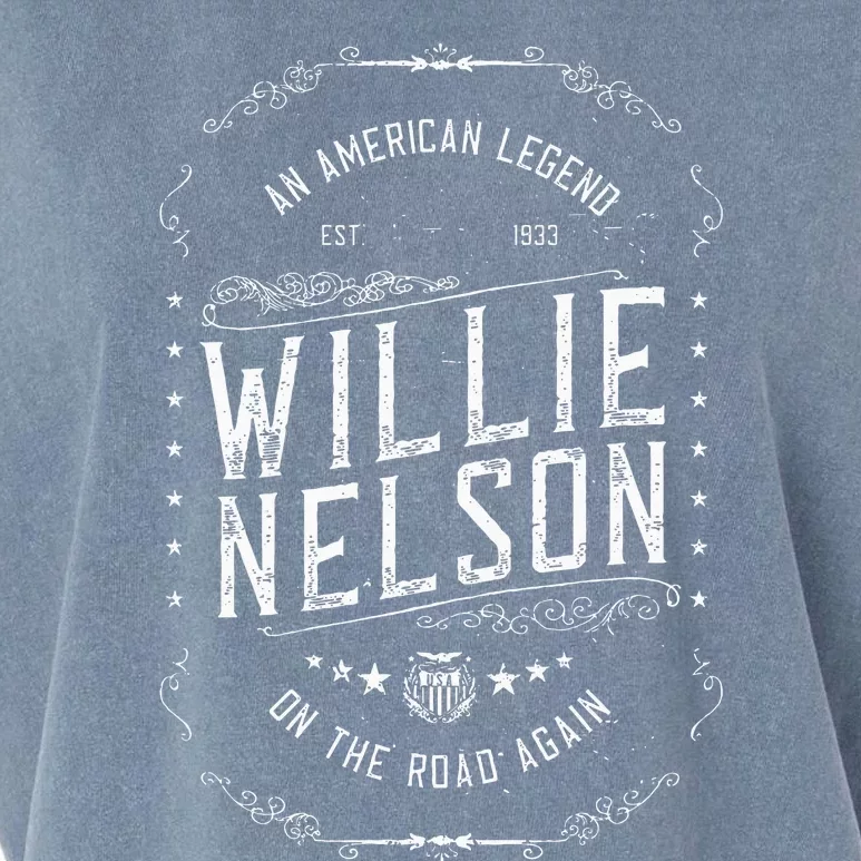 W.I.L.L.I.E Nelson American Legend Garment-Dyed Women's Muscle Tee