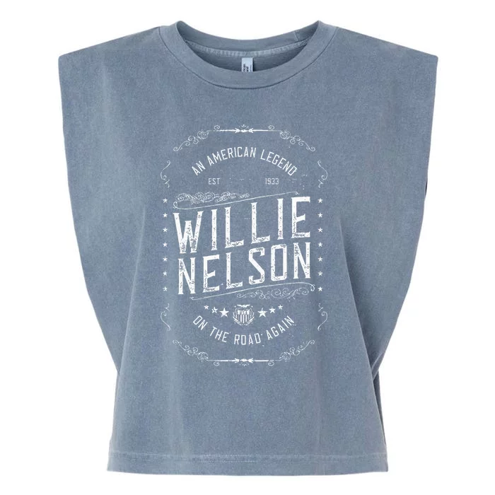 W.I.L.L.I.E Nelson American Legend Garment-Dyed Women's Muscle Tee