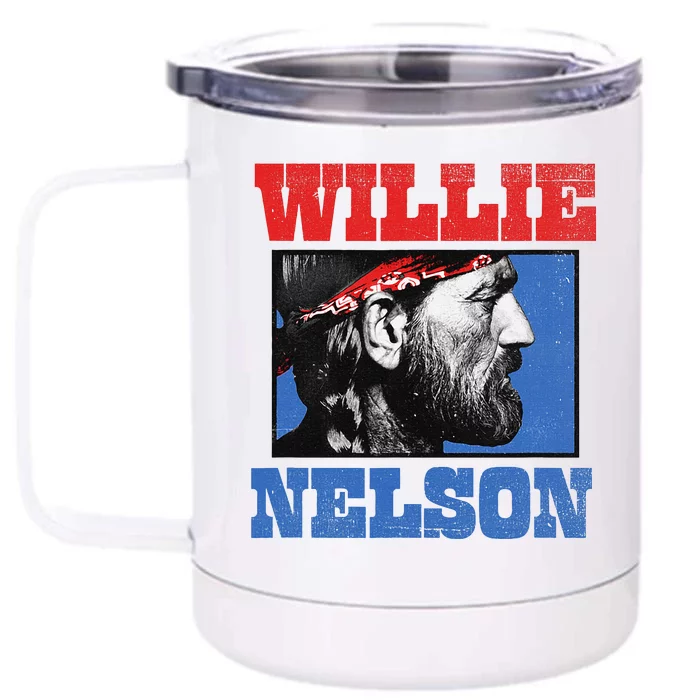 W.I.L.L.I.E Nelson Bandana Front & Back 12oz Stainless Steel Tumbler Cup