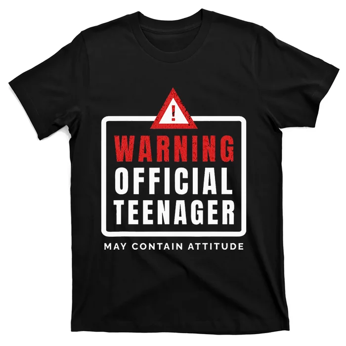 Warning Nager Birthday 13 Year Old T-Shirt