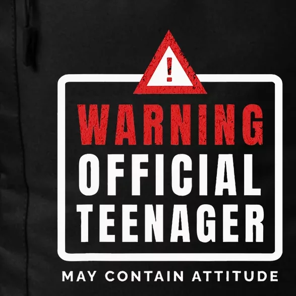 Warning Nager Birthday 13 Year Old Daily Commute Backpack