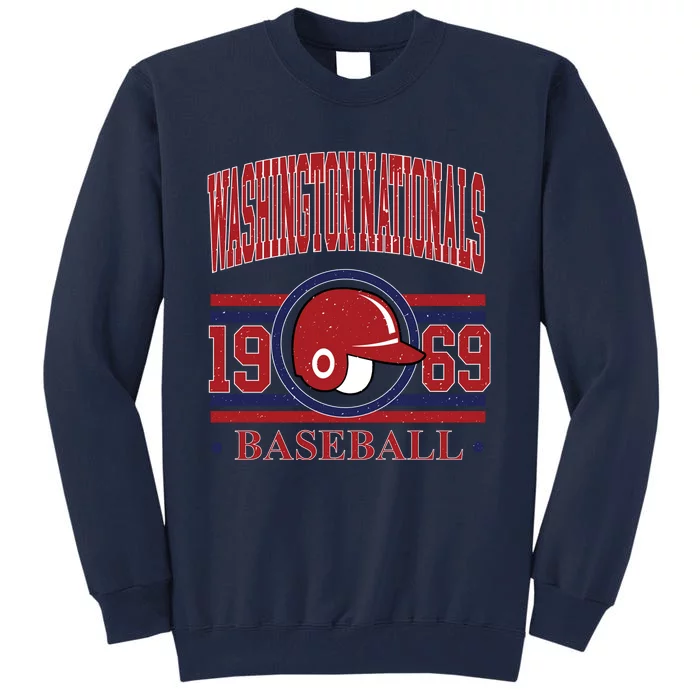 Washington Nationals Baseball Team Lover Supporter Tall Sweatshirt