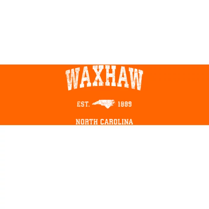 Waxhaw North Carolina Nc Vintage Established Athletic Sports Design Bumper Sticker