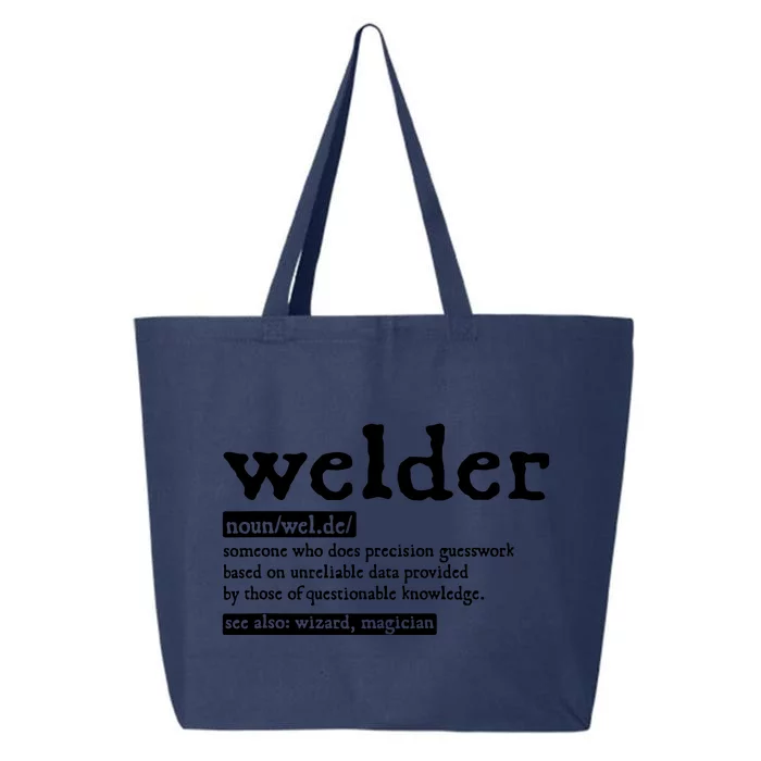 Welder Noun Definition Flame Metalsmith Fabricator 25L Jumbo Tote