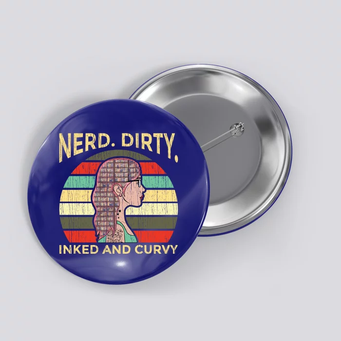 Wo Nerdy Dirty Inked Curvy Books Tattoo Gift Button