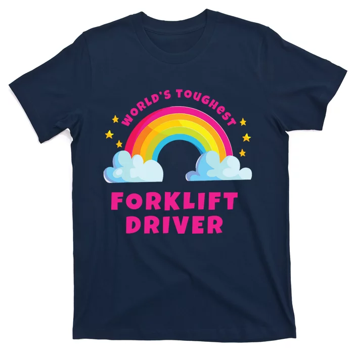 Worlds Nicest Forklift Driver Shirts Sarcastic Forklift T-Shirt