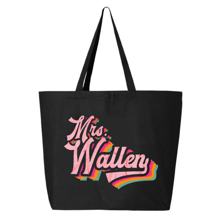 Wife Name Future Mrs W.A.L.L.E.N 25L Jumbo Tote