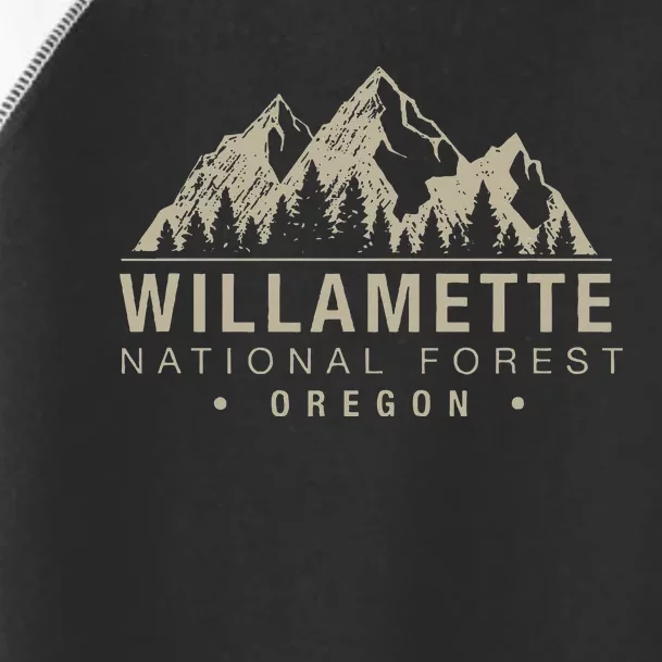 Willamette National Forest Oregon Toddler Fine Jersey T-Shirt