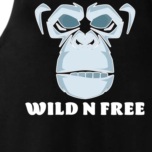 Wild N Free Monkey Ladies Tri-Blend Wicking Tank