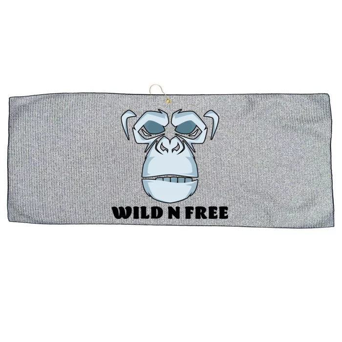 Wild N Free Monkey Large Microfiber Waffle Golf Towel