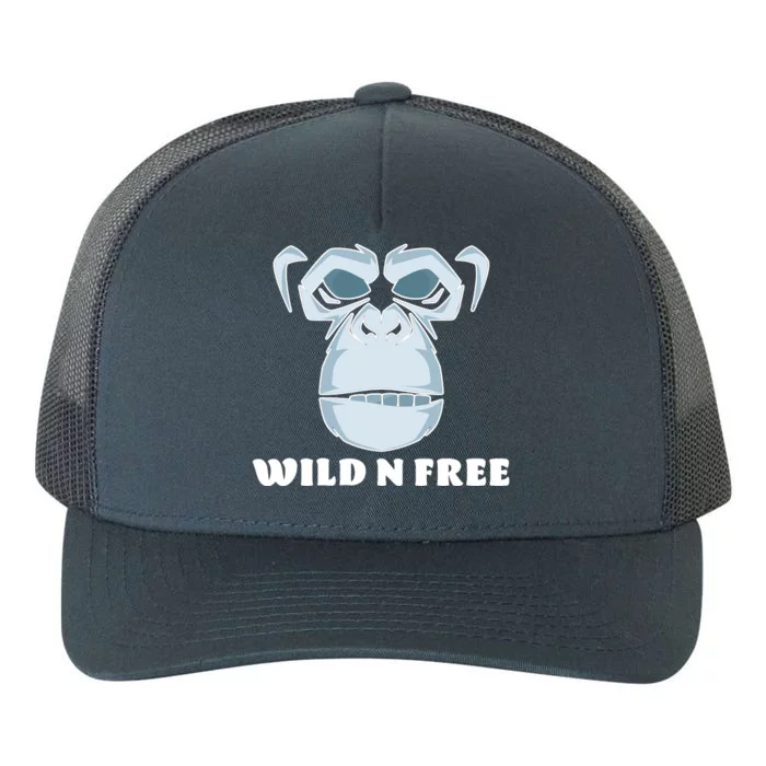 Wild N Free Monkey Yupoong Adult 5-Panel Trucker Hat