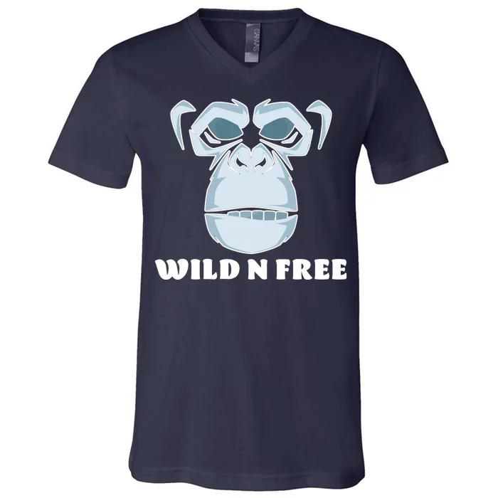 Wild N Free Monkey V-Neck T-Shirt