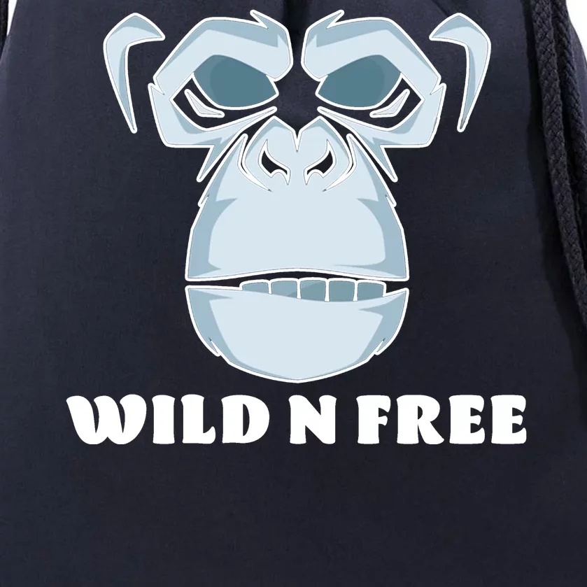 Wild N Free Monkey Drawstring Bag