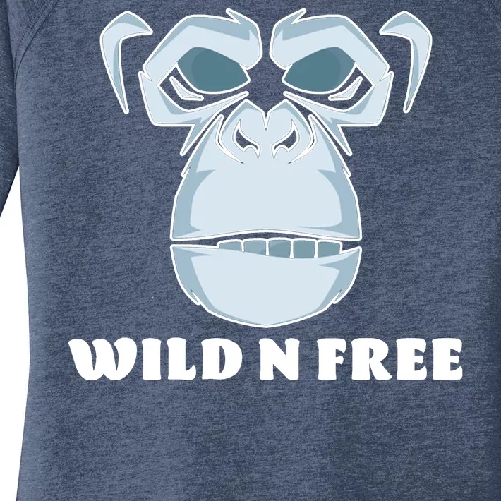 Wild N Free Monkey Women's Perfect Tri Tunic Long Sleeve Shirt