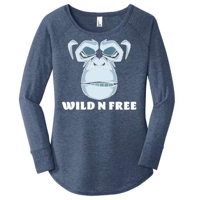 Wild N Free Monkey Women's Perfect Tri Tunic Long Sleeve Shirt