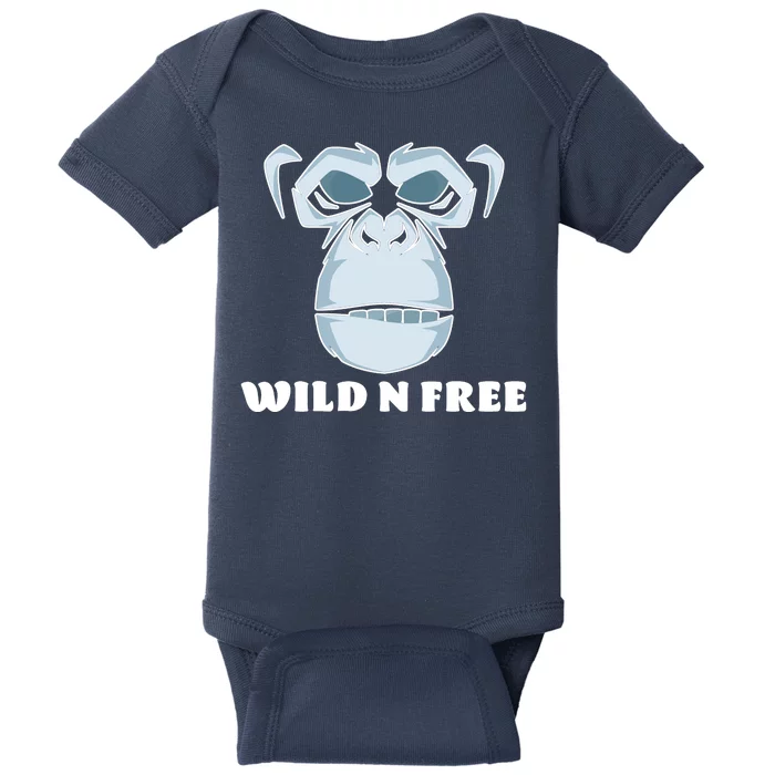 Wild N Free Monkey Baby Bodysuit