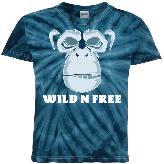 Wild N Free Monkey Kids Tie-Dye T-Shirt