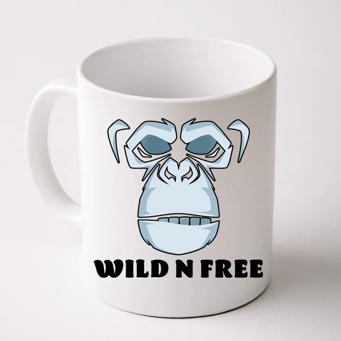 Wild N Free Monkey Front & Back Coffee Mug