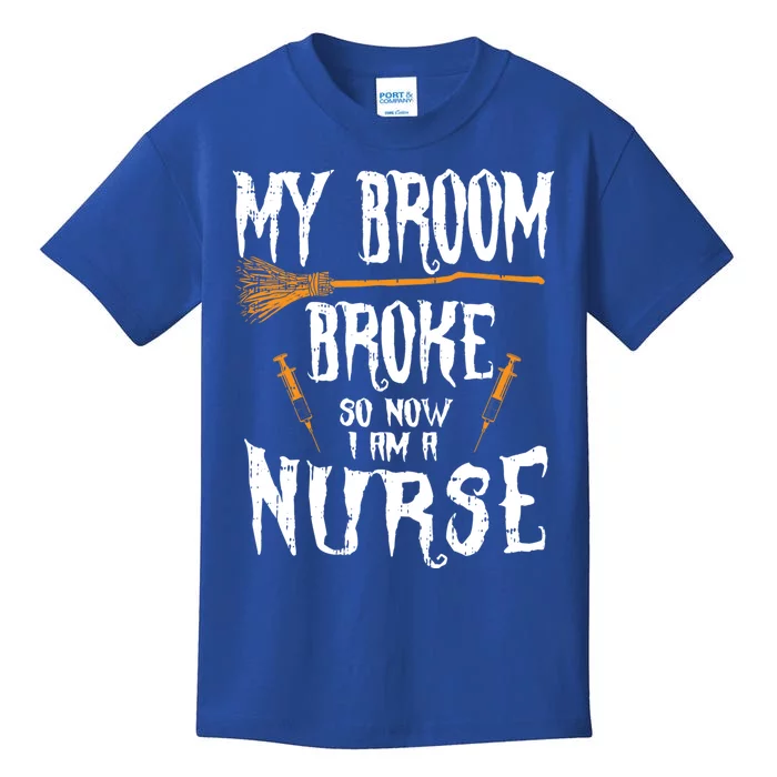 Witch Nurse Funny Saying Costume Easy Halloween Funny Gift Great Gift Kids T-Shirt