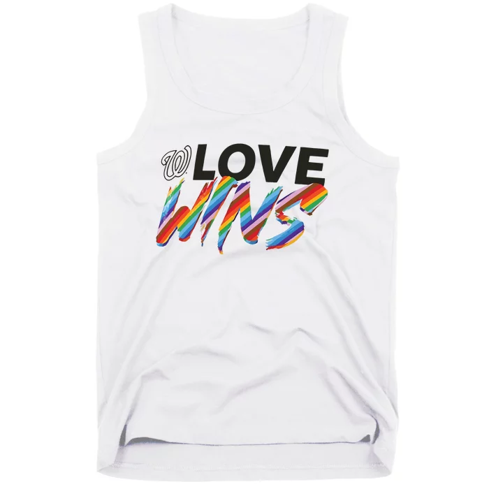 Washington Nationals Fanatics Branded Love Wins Tank Top