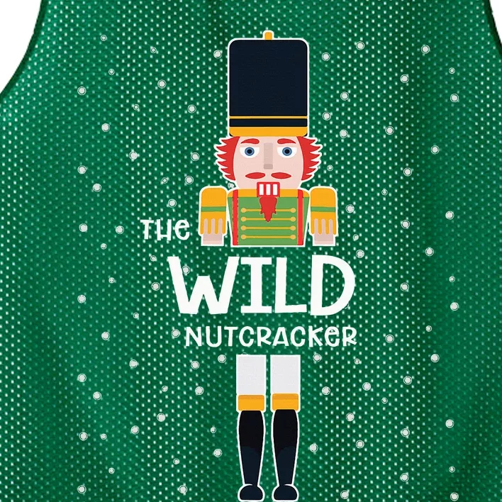 Wild Nutcracker Family Matching Funny Pajama Mesh Reversible Basketball Jersey Tank