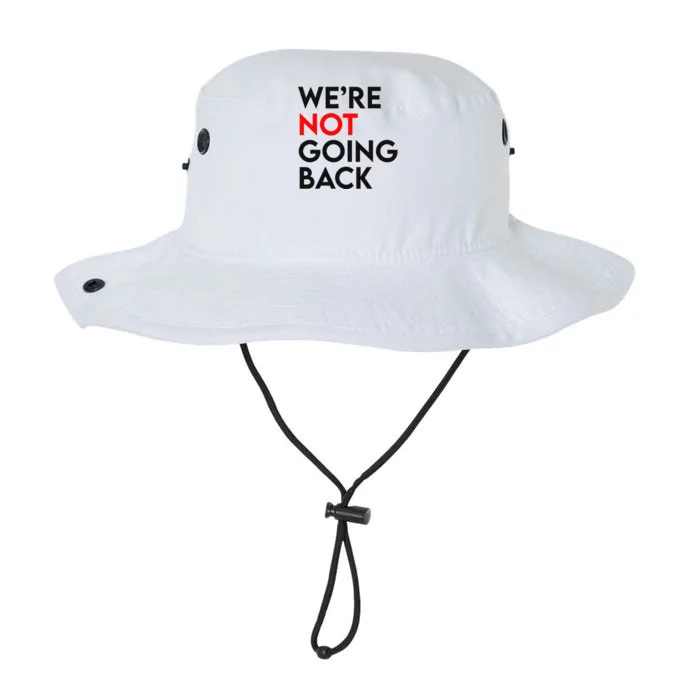 WeRe Not Going Back 2024 President Kamala Harris Supporter Legacy Cool Fit Booney Bucket Hat