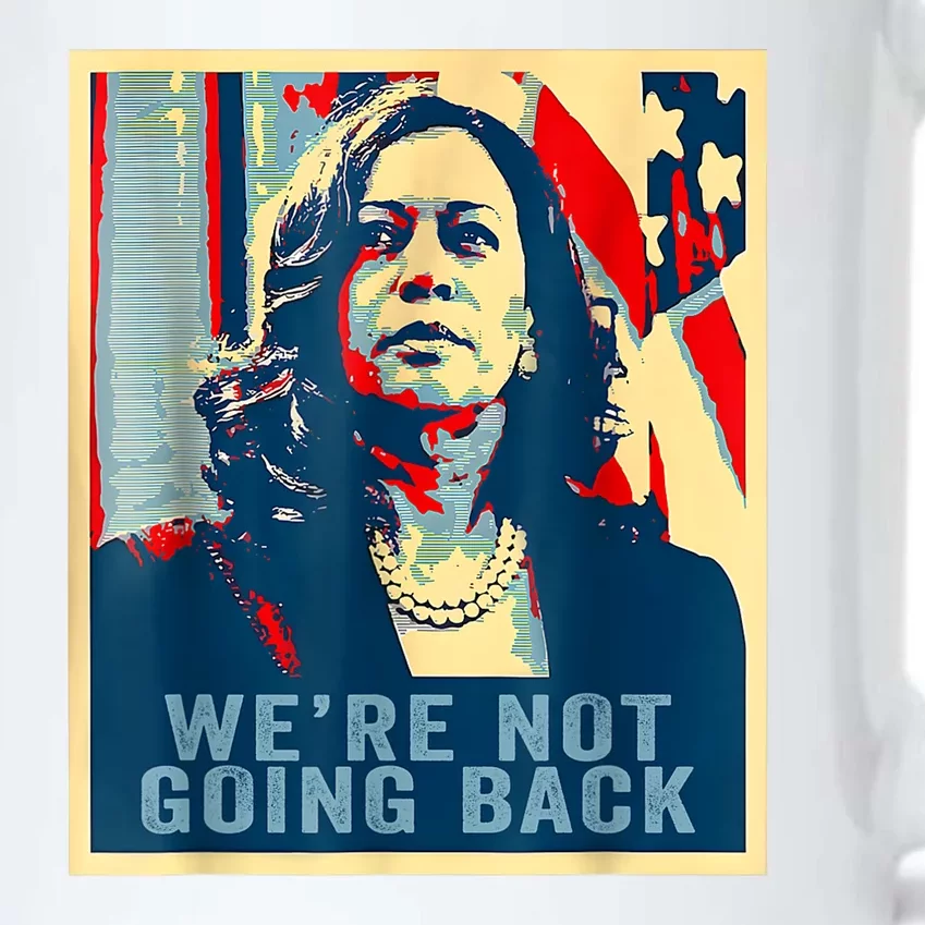 Were Not Going Back Vote For 2024 President Kamalaharris Black Color Changing Mug