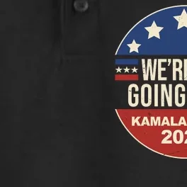 Were Not Going Back Kamala Harris 2024 Election Dry Zone Grid Performance Polo