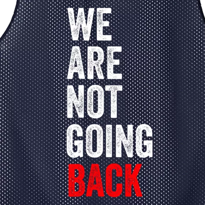 WeRe Not Going Back Mesh Reversible Basketball Jersey Tank