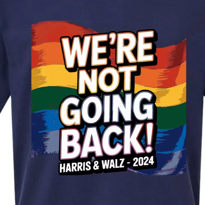 We’Re Not Going Back Pride Harris And Walz Vote In 2024 Sueded Cloud Jersey T-Shirt