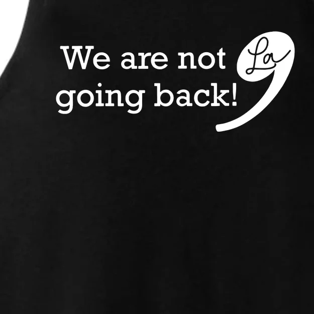 Were Not Going Back Vote For 2024 President Kamalaharris Ladies Tri-Blend Wicking Tank