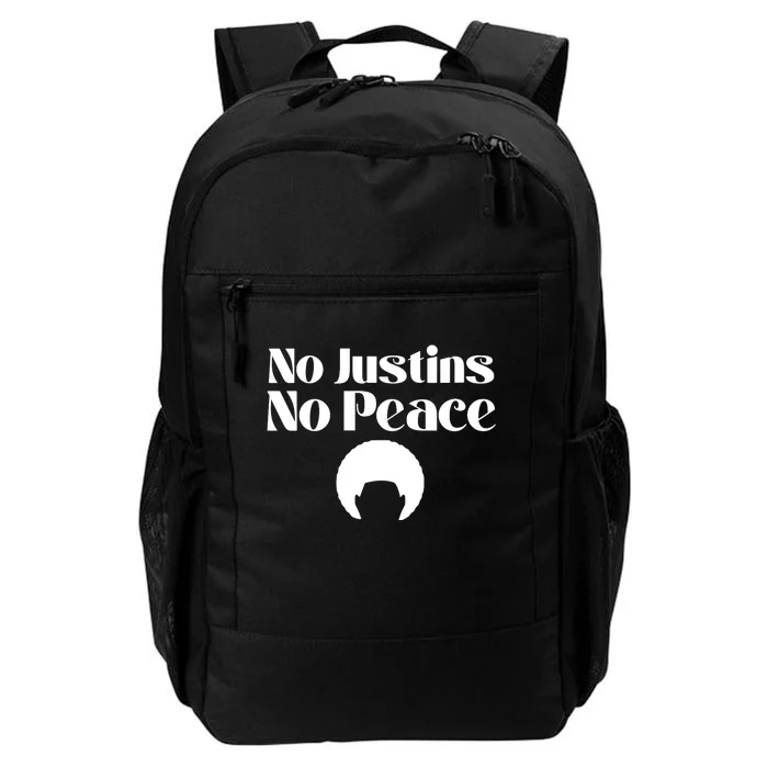 Wo No Justins No Peace Three Tennessee Freedom of Speech Daily Commute Backpack