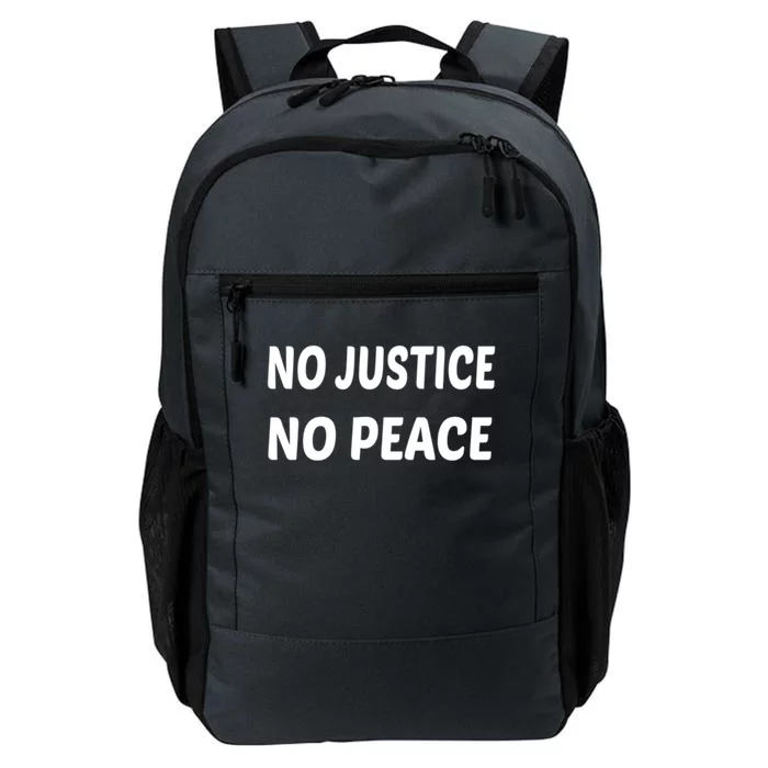 Wo's No Justice No Peace Gift Daily Commute Backpack