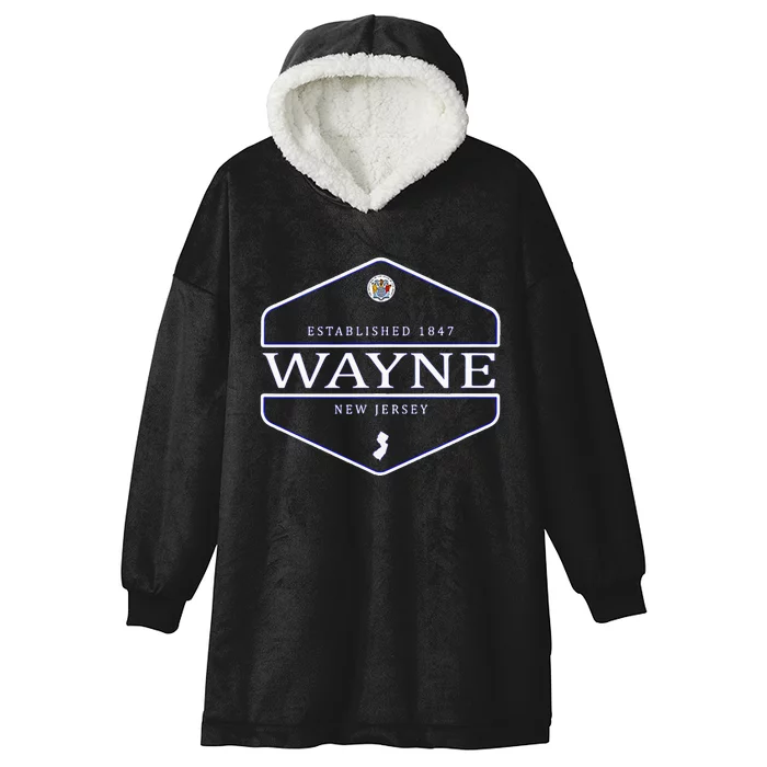 Wayne New Jersey Wayne Nj Hooded Wearable Blanket