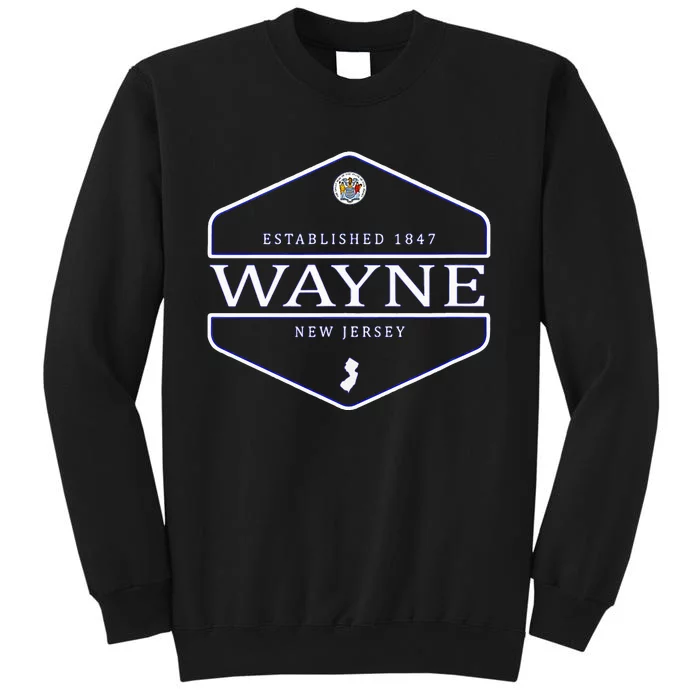 Wayne New Jersey Wayne Nj Tall Sweatshirt