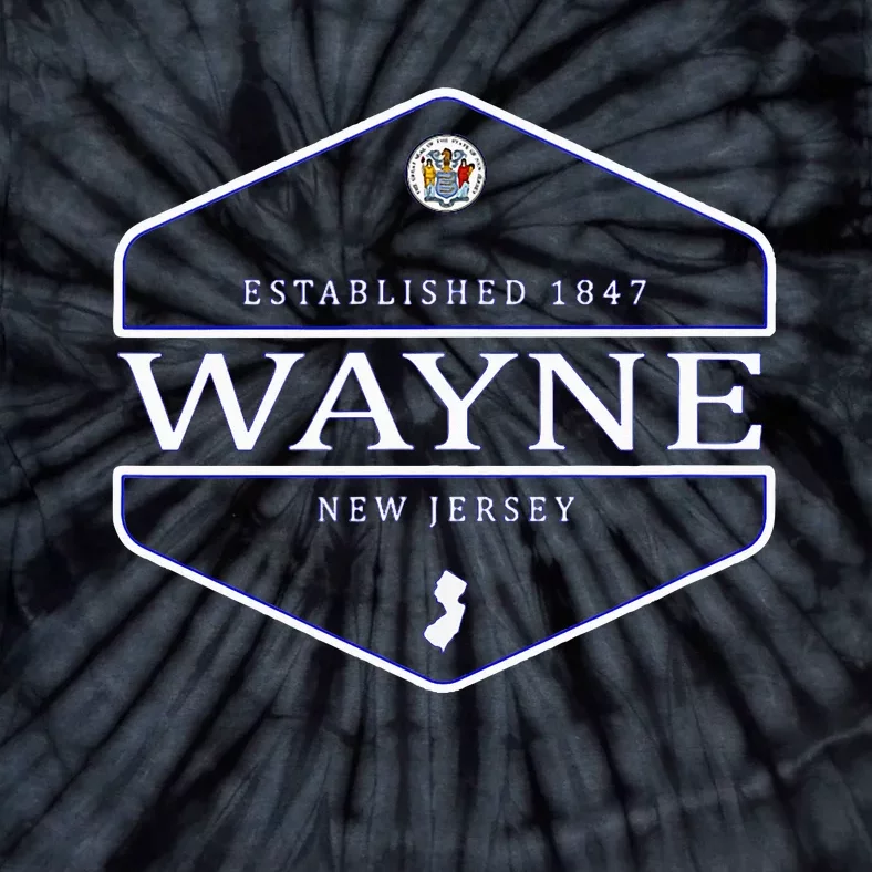 Wayne New Jersey Wayne Nj Tie-Dye T-Shirt