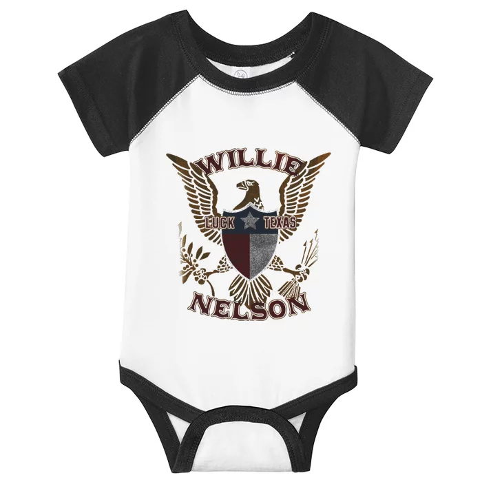 W.I.L.L.I.E Nelson Luck Texas Infant Baby Jersey Bodysuit